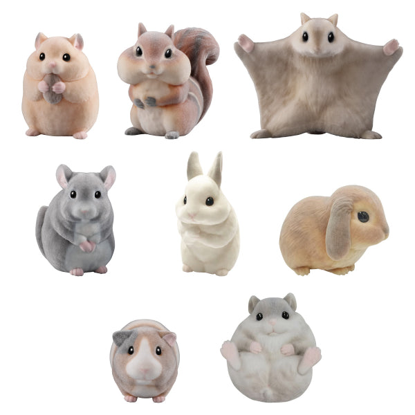 蓬鬆的掌上小動物系列 MOFUMOFU♡ TE-NORI FRIENDS 第2彈 齧齒動物 (一套8款)
