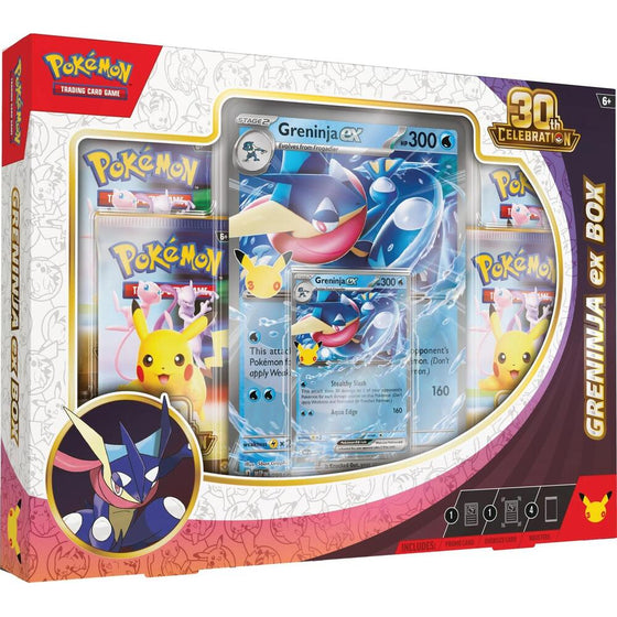 [美版] 30th Celebration Greninja ex Box - ME: 30th Celebration (ENG ver.)