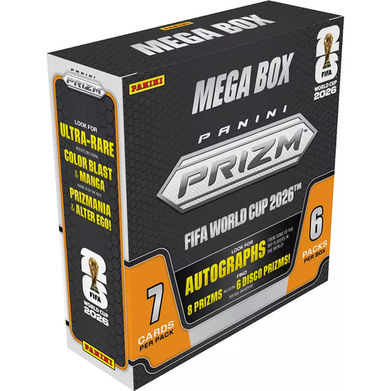 2025 - 26 Prizm World Cup Soccer Mega 世界盃足球 收藏卡牌 (Mega版)