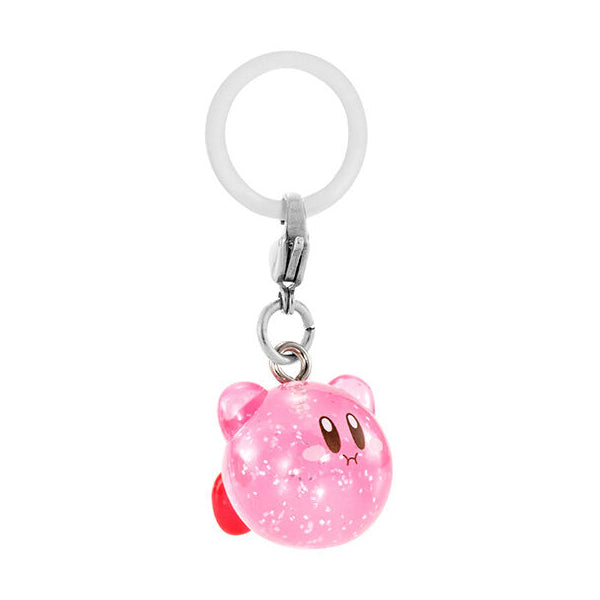 星之卡比 透明閃粉吊飾扭蛋 (一套4款)