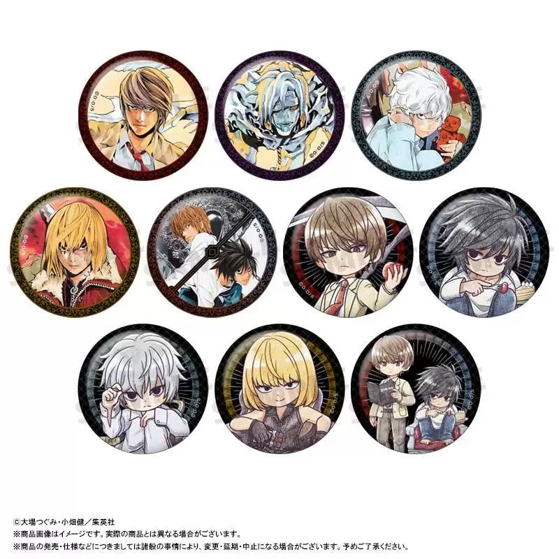 《死亡筆記》皮革襟章 第二彈 (一盒10個)