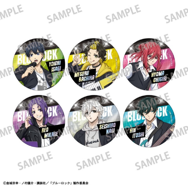 《藍色監獄》金屬互換襟章 (一盒6個)