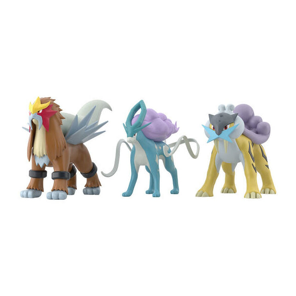 寵物小精靈 寶可夢 Pokemon Scale World 城都地區 雷公&炎帝&水君 套裝 (2024年8月再販版本)