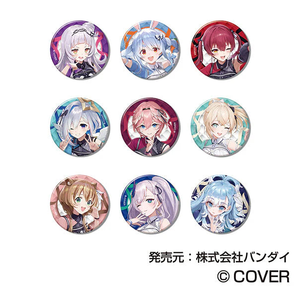 Hololive 6th fes. Color Rise Harmony 襟章 C (一套9款)