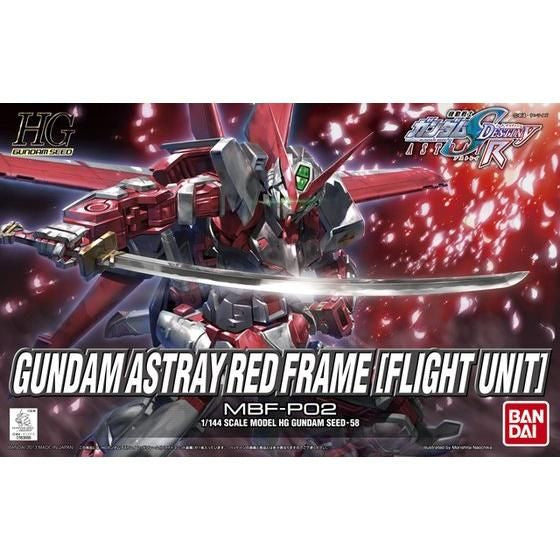 HG 1/144 Gundam Astray Red Frame (equipped with flight unit) 機動戰士 高達 迷惘高達 紅色機 (飛行背包)