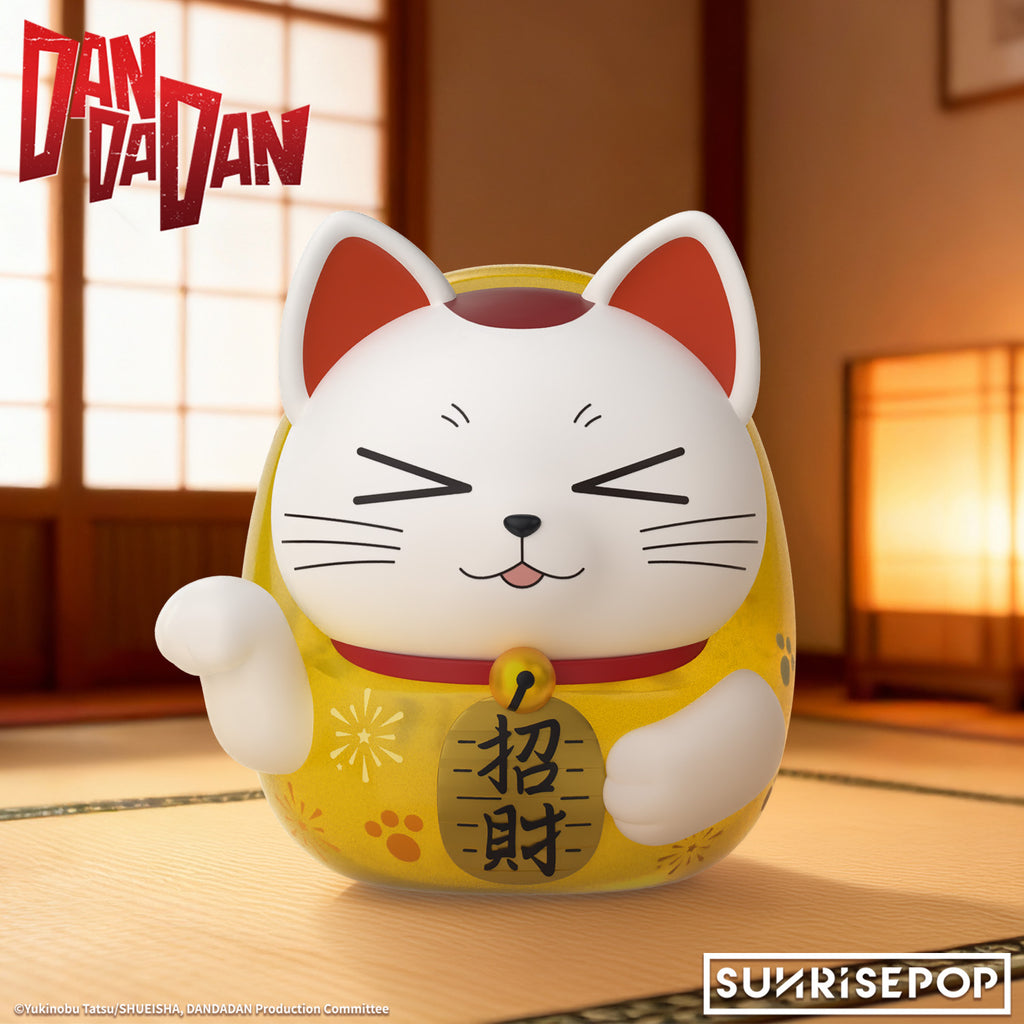 [COIN BANK公仔]《DANDADAN》高速婆婆 達摩造型 (黃色招財款)