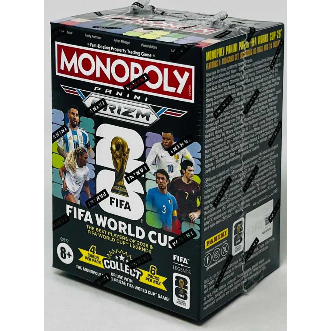 2026 Panini Prizm FIFA 大富翁 世界盃足球 收藏卡牌 (手雷版)