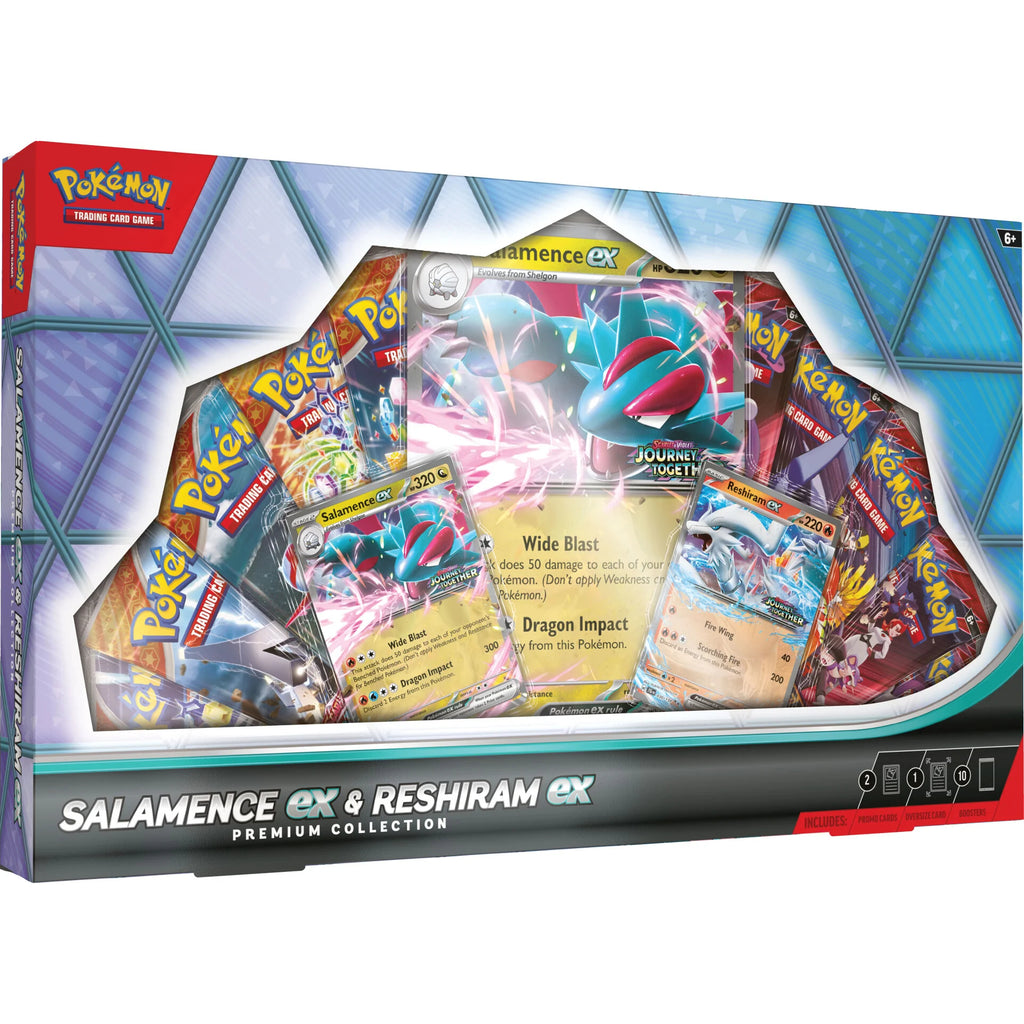 [美版] Pokemon Salamence ex & Reshiram ex Premium Collection