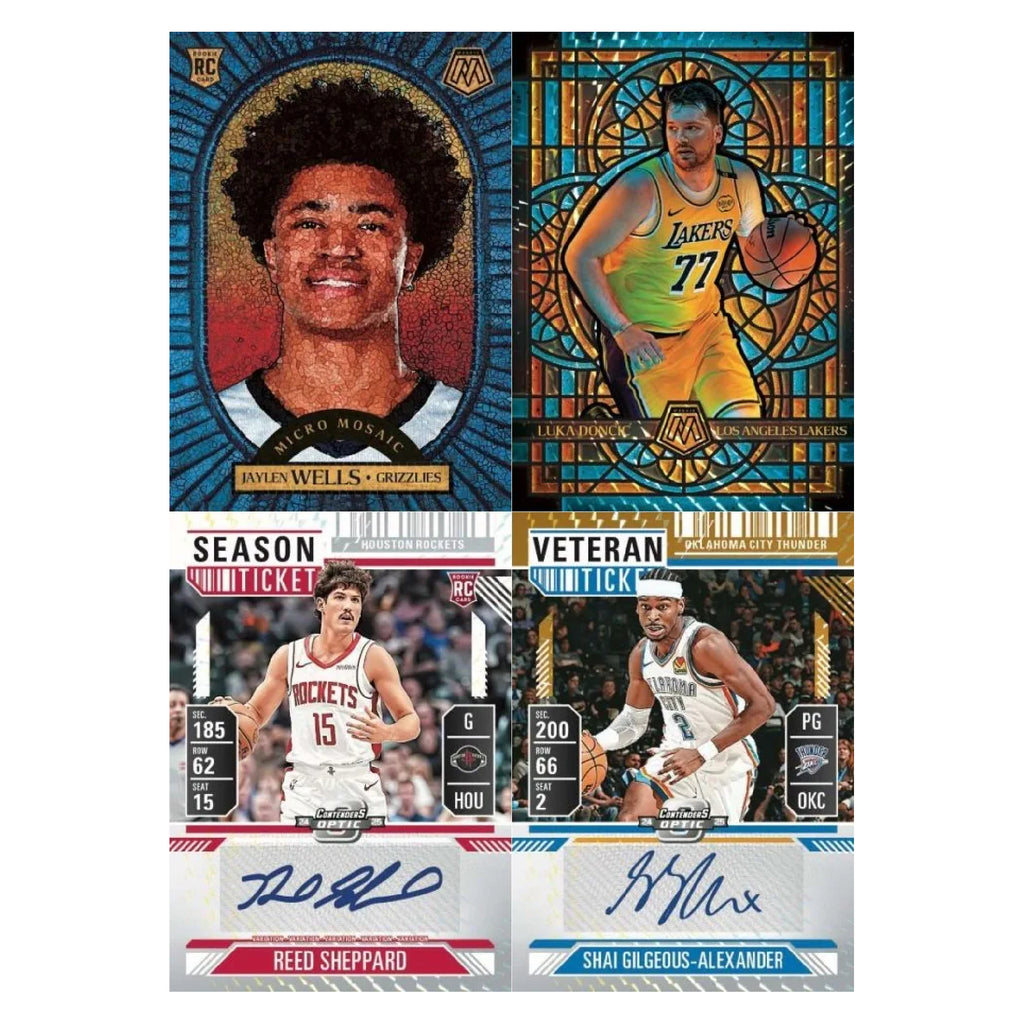 2024 - 25 Panini Mosaic NBA籃球 收藏卡牌 (手雷版)