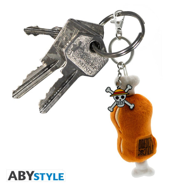 海賊王 公仔鎖匙扣 (肉串)