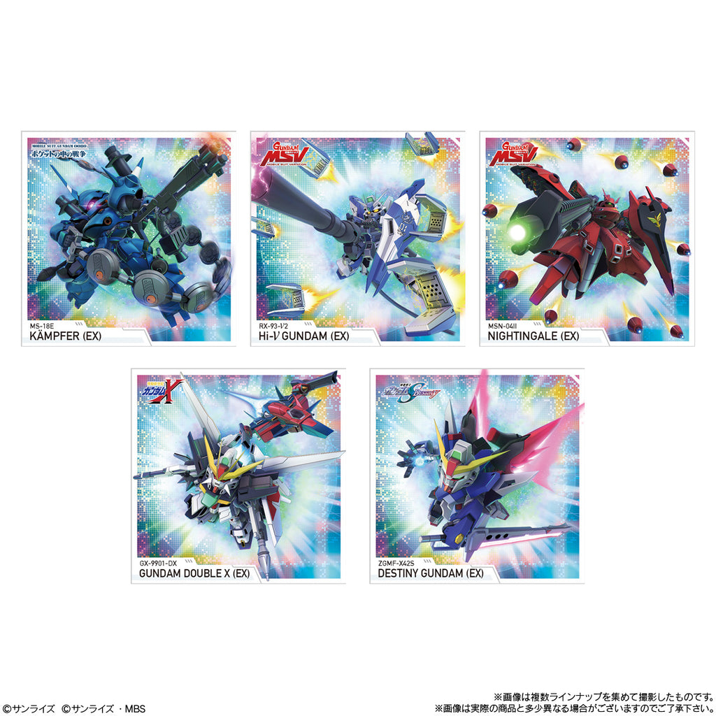 SD 機動戰士高達 G世代永恆 零食貼紙 02 (一盒10包)