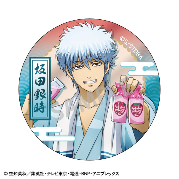 《銀魂》浴衣風格襟章 (一套8款)