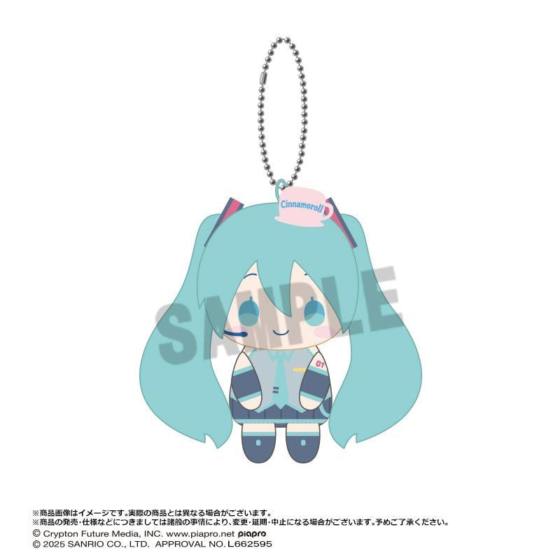 初音未來 x 玉桂狗 毛絨吊飾 (一盒6個)