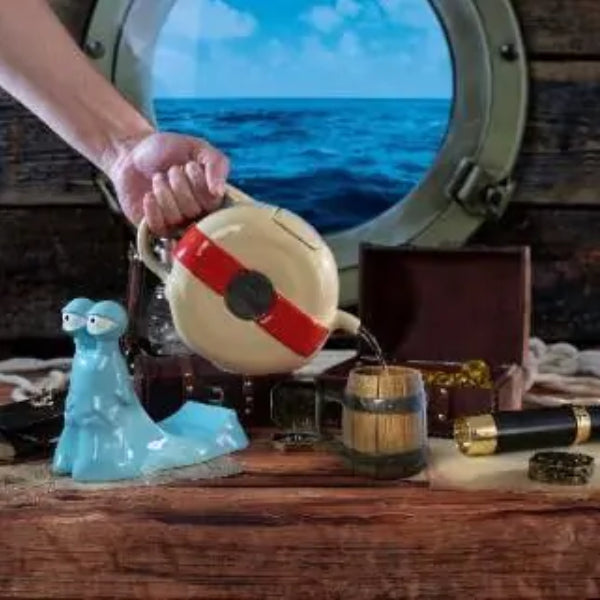 海賊王電話蟲茶壺