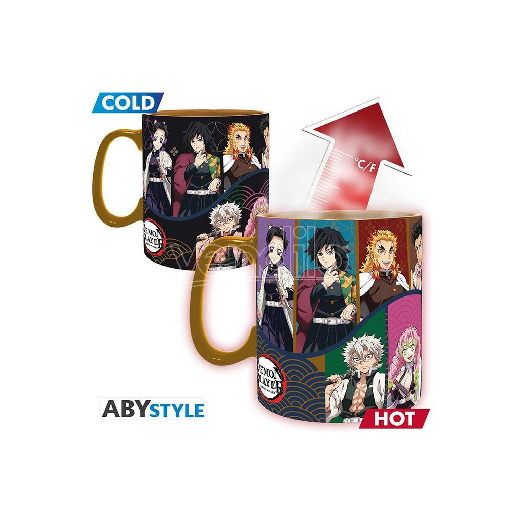 DEMON SLAYER - Mug HeatChange- 460ml- Hashira -  鬼滅之刃 九柱