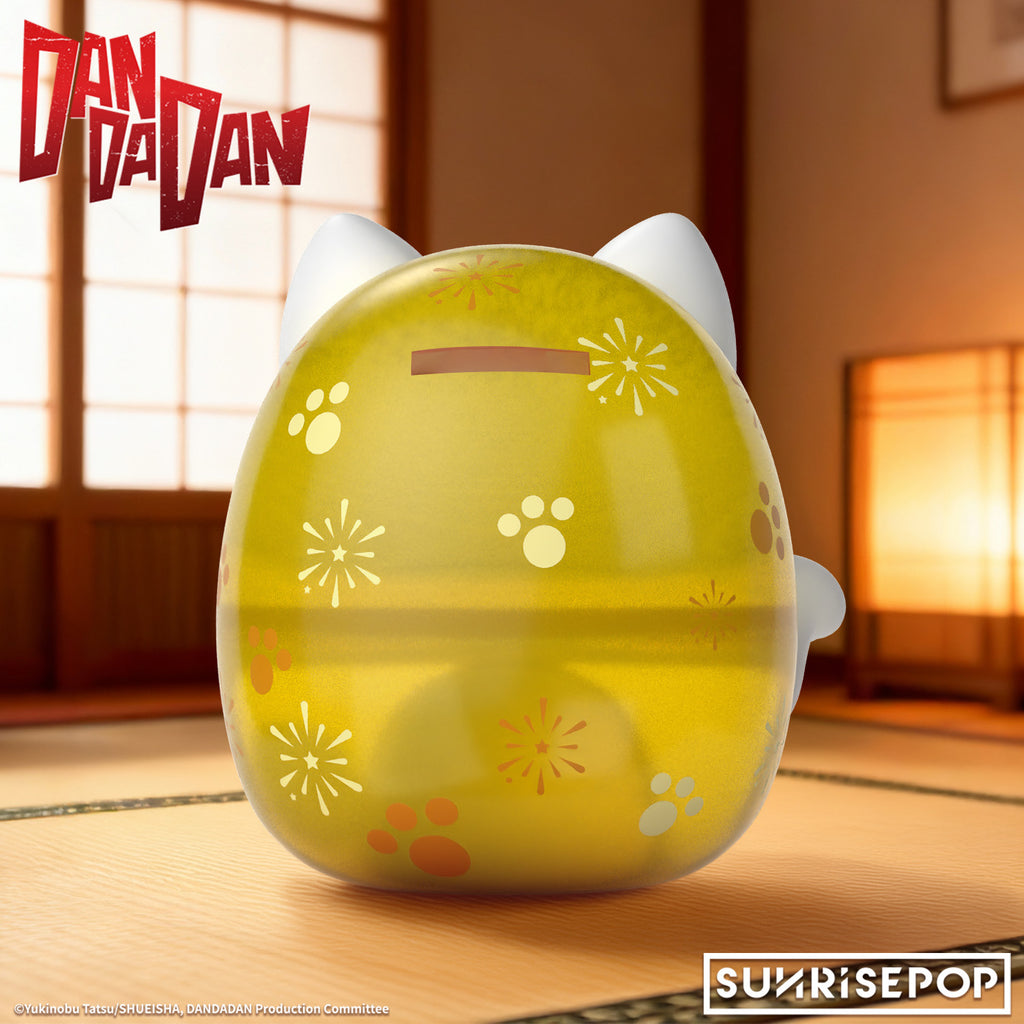 [COIN BANK公仔]《DANDADAN》高速婆婆 達摩造型 (黃色招財款)