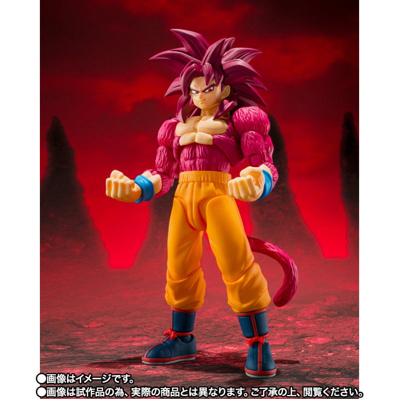 [魂SHOP限定] SHF《龍珠大魔》超級撒亞人4 孫悟空