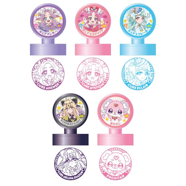 《名偵探光之美少女》印章 (一盒18個)