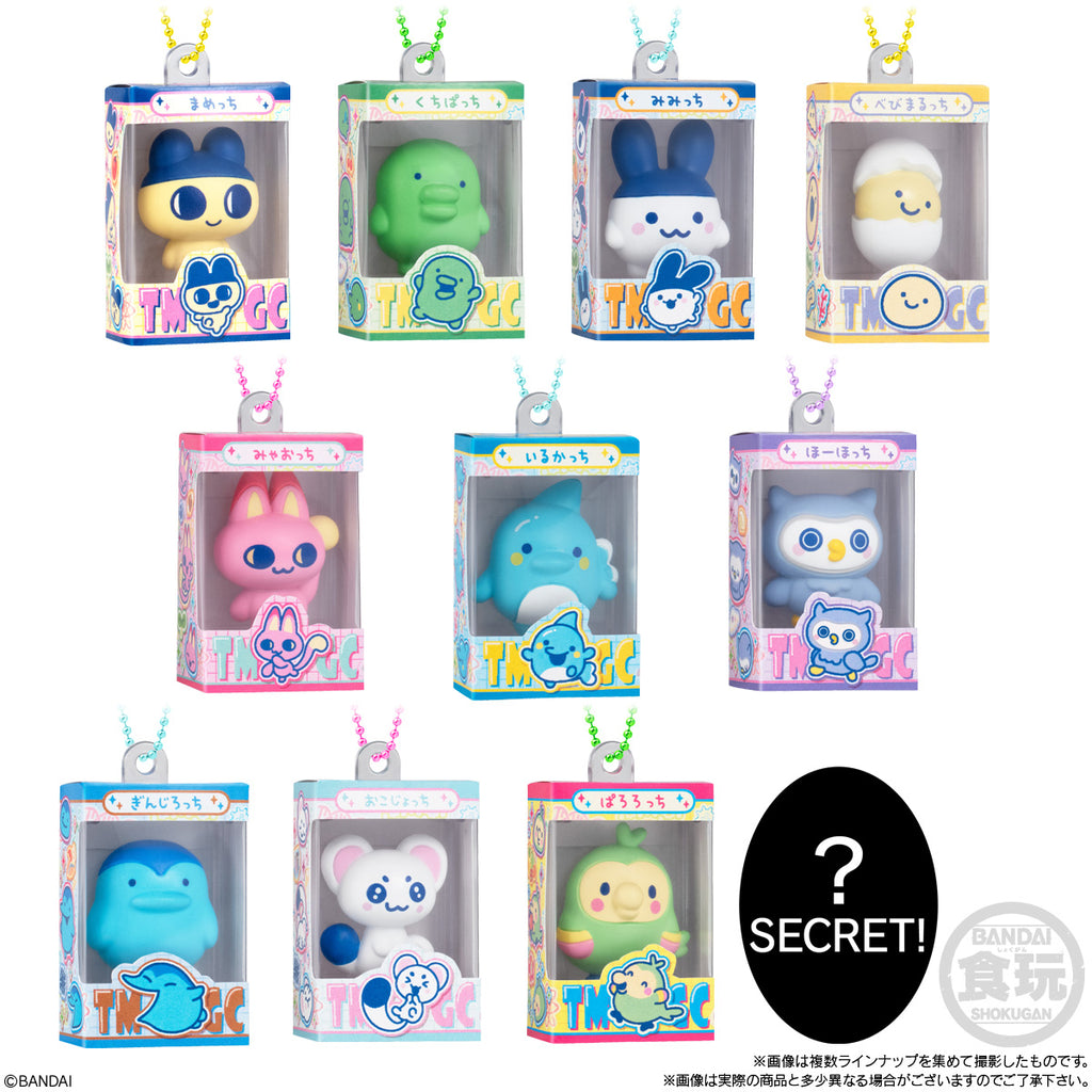 TAMAGOTCHI 包裝公仔吊飾收藏 & 朱古力 (一盒14包)