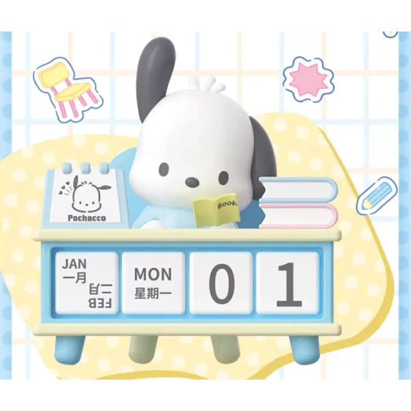 Sanrio characters 課桌日曆擺件系列 (PC 狗/ 可羅米)