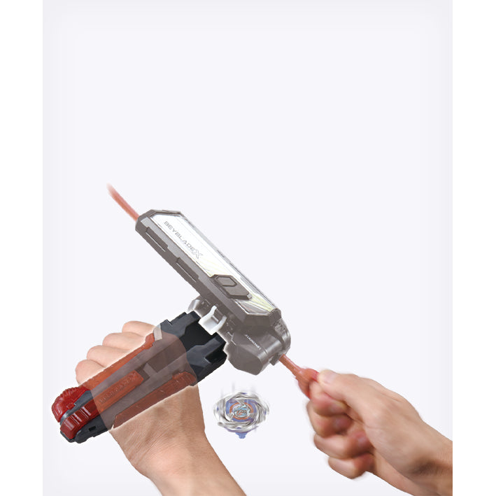 爆旋陀螺X BX-41 橡膠改造手柄 紅色版 [日版]