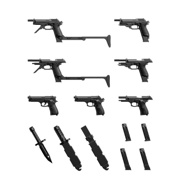 Little Armory [LA049] M9 & M93 R type 組裝模型
