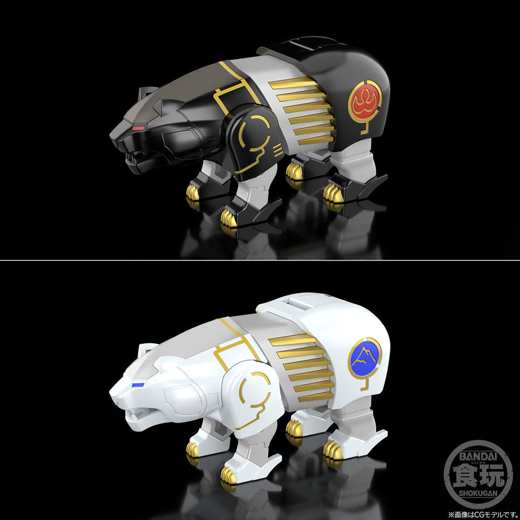 [魂SHOP限定] SMP 百獸合體 牙吠肌肉麥格農 牙吠犀牛&牙吠犰狳
