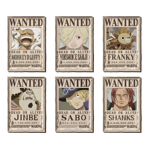 海賊王通緝令 磁石貼2 (一盒14包)