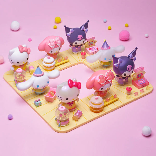Sanrio 樂趣裝拼公仔 - 糖果工廠 (Hello Kitty / 肉桂狗 / Melody / 可羅米)