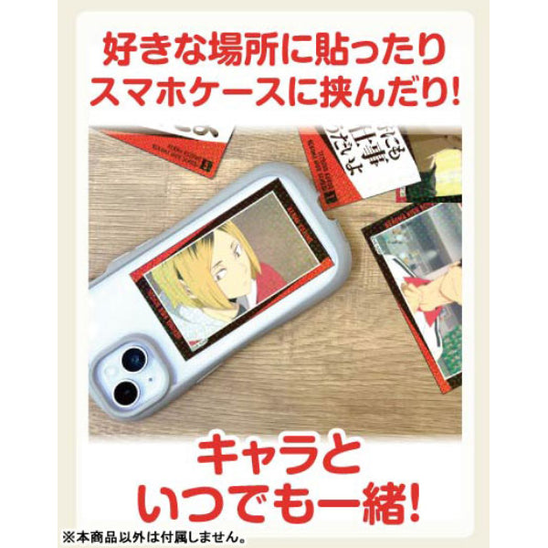 排球少年 Kiratto 貼紙 音駒高校 & 稻荷崎高校  (一套11包)