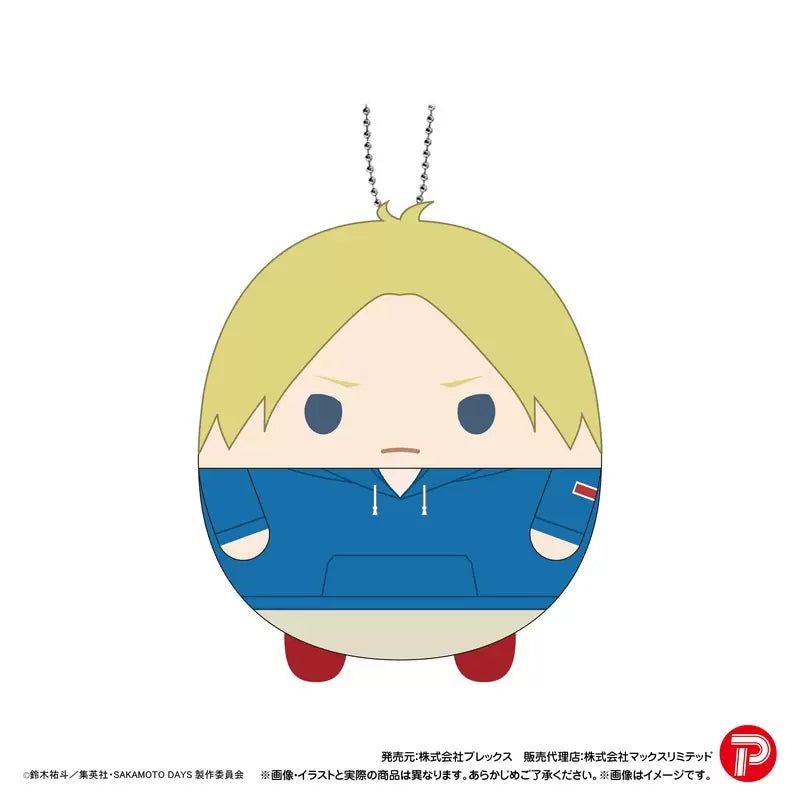 《坂本日常》角色胖胖公仔掛飾 第2彈 (一套6款)