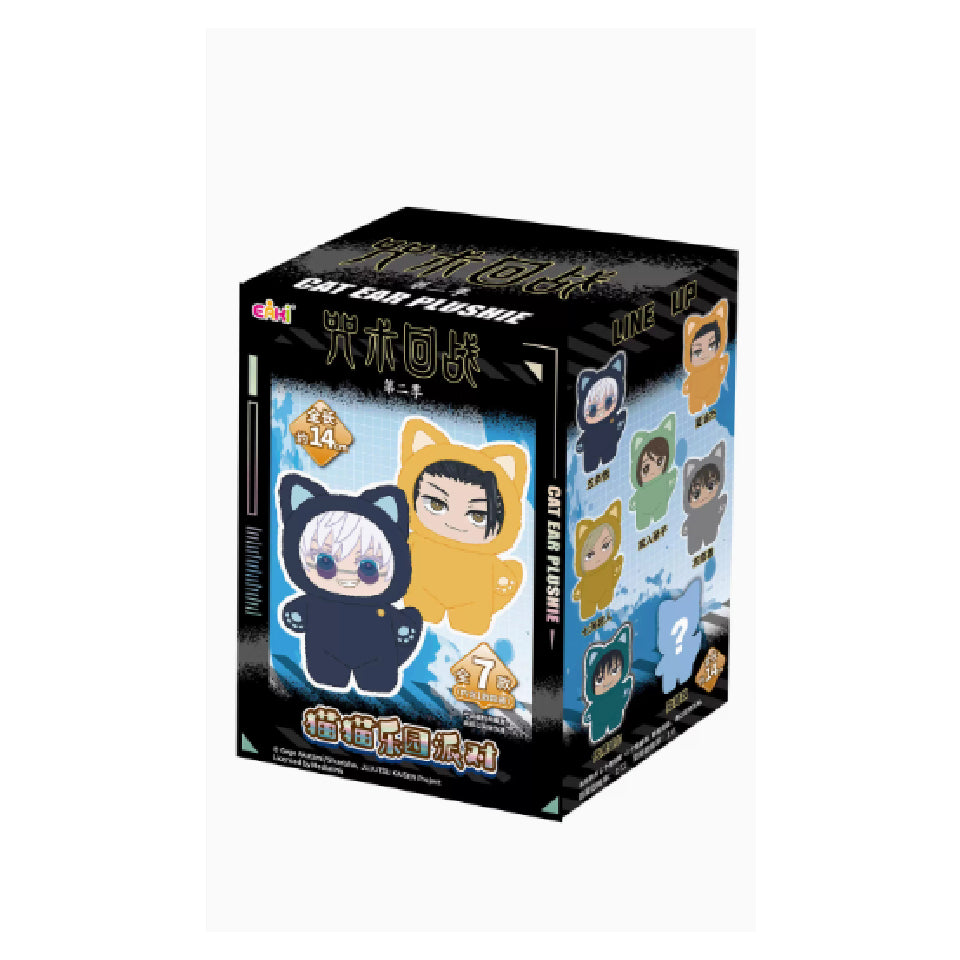 《咒術迴戰》貓耳毛絨盲盒 (一盒6個)