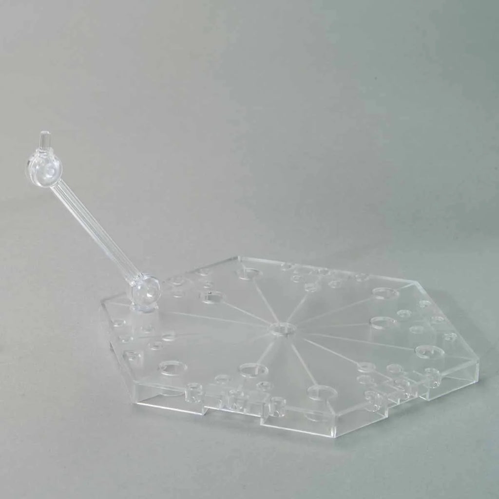 多角度活動台座 5 六角型透明色