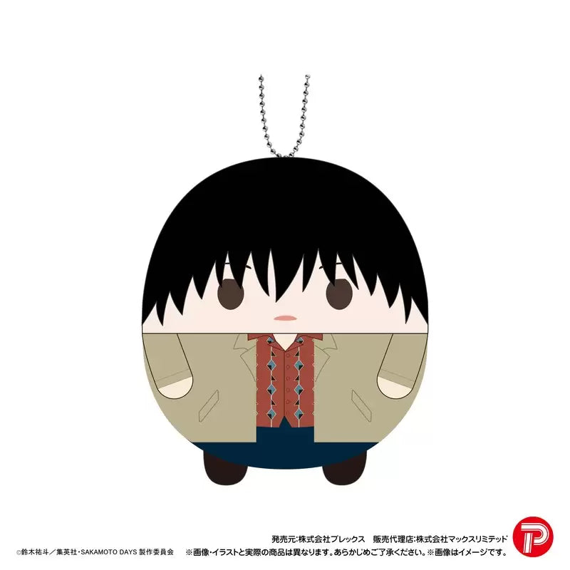 《坂本日常》角色胖胖公仔掛飾 第2彈 (一套6款)