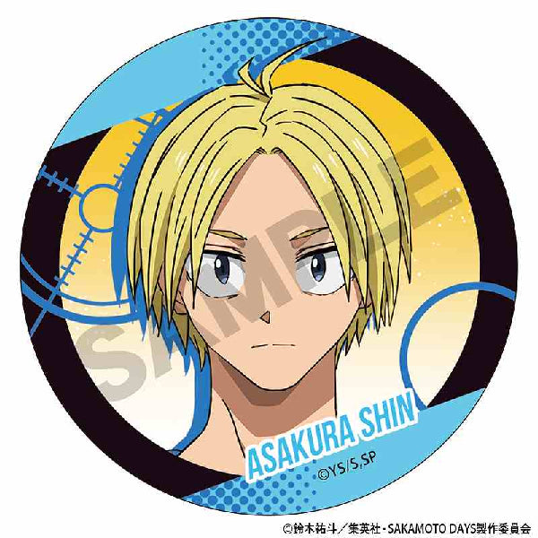 《坂本日常》互換襟章 (一盒10個)