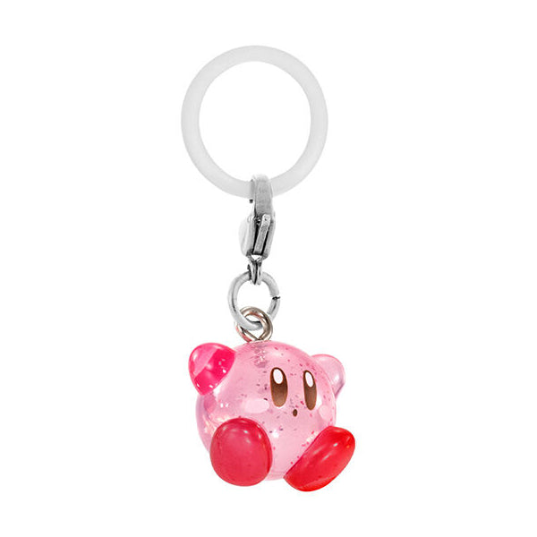 星之卡比 透明閃粉吊飾扭蛋 (一套4款)