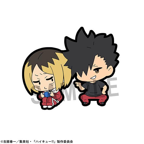 [橡膠塊鎖匙扣系列] 《排球少年！！》Buddycolle系列 (一套6款) (2024年10月再販版本)
