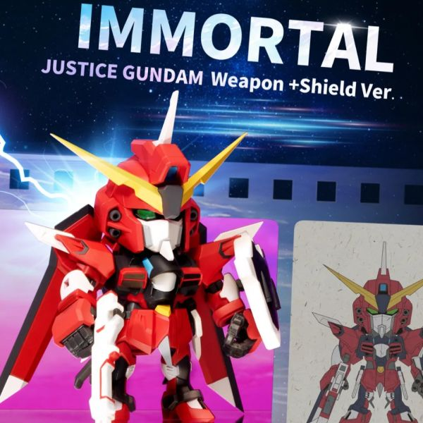 QMSV MINI GUNDAM SEED RISING FREEDOM (box of 8) 機動戰士 飛昇自由高達 盲盒