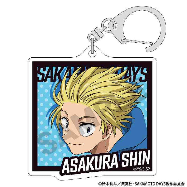 《坂本日常》互換亞加力鎖匙扣 (一套10款)