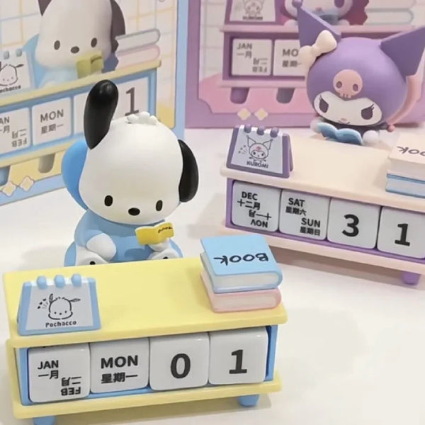 Sanrio characters 課桌日曆擺件系列 (PC 狗/ 可羅米)