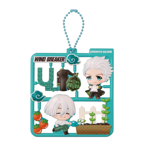 《防風少年》半立體模型配件吊飾 第一彈 (一盒4款)