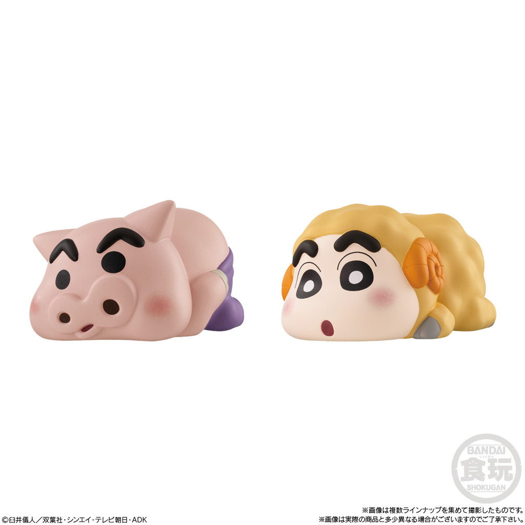 MOCCHIRI KORORIN 蠟筆小新 造型公仔 2 (一盒8個)