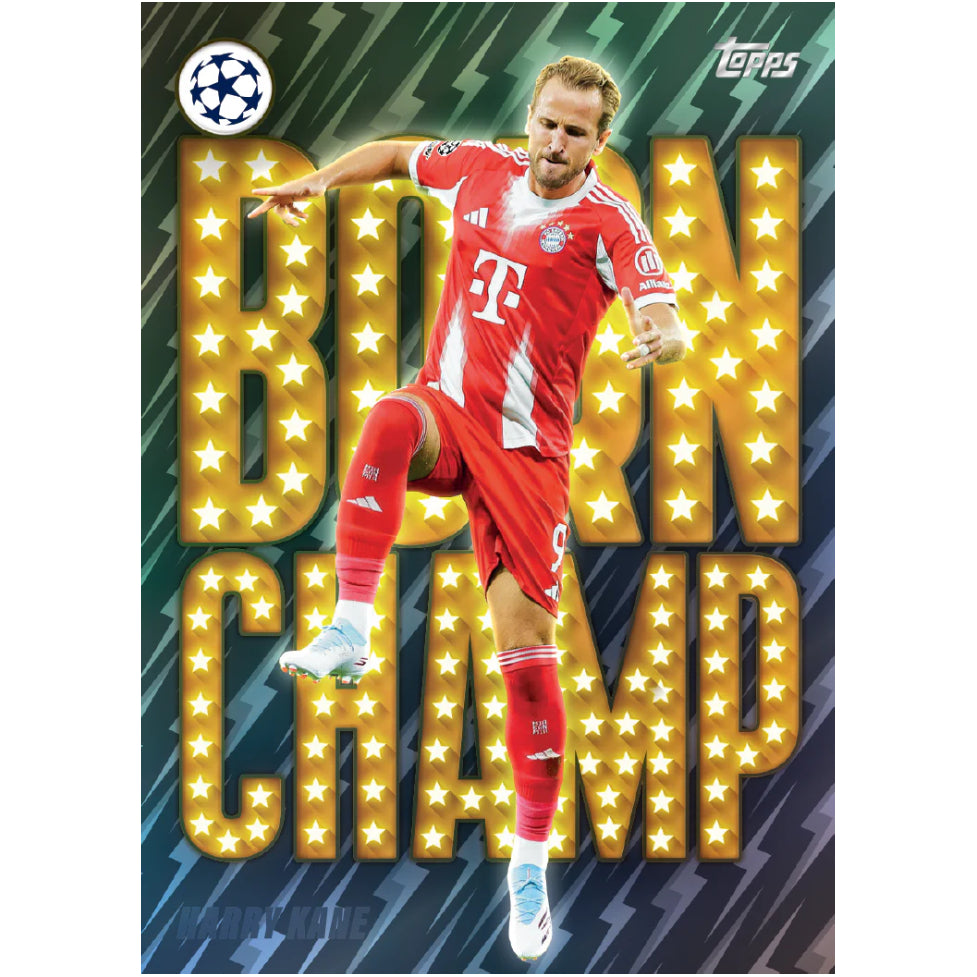 2025-26 Topps UEFA Club Competitions Hobby 足球 收藏卡牌(Hobby版)