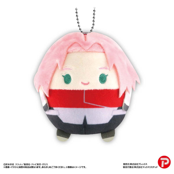 《火影忍者疾風傳》角色胖胖公仔掛飾 (一套6款) (2025年5月再販版本)