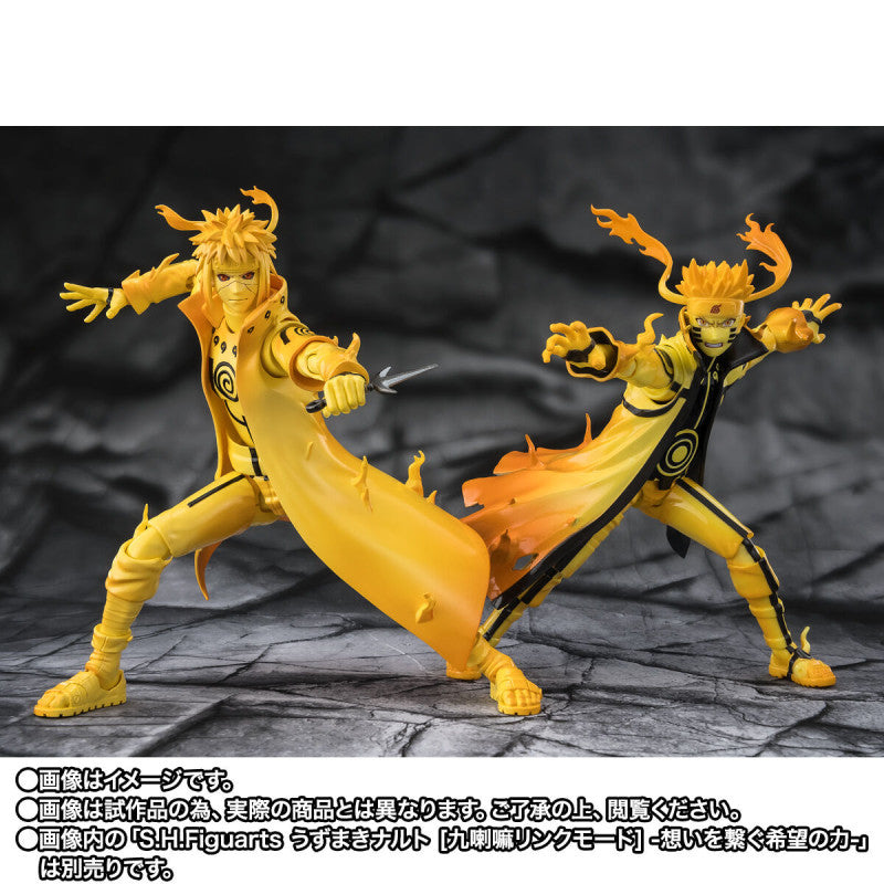 [魂SHOP限定] SHF 波風水門(九喇嘛連結模式) -穿透黑暗的閃光羈絆