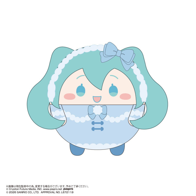 初音未來 x 玉桂狗 角色胖胖公仔掛飾 第4彈 (一盒6個)