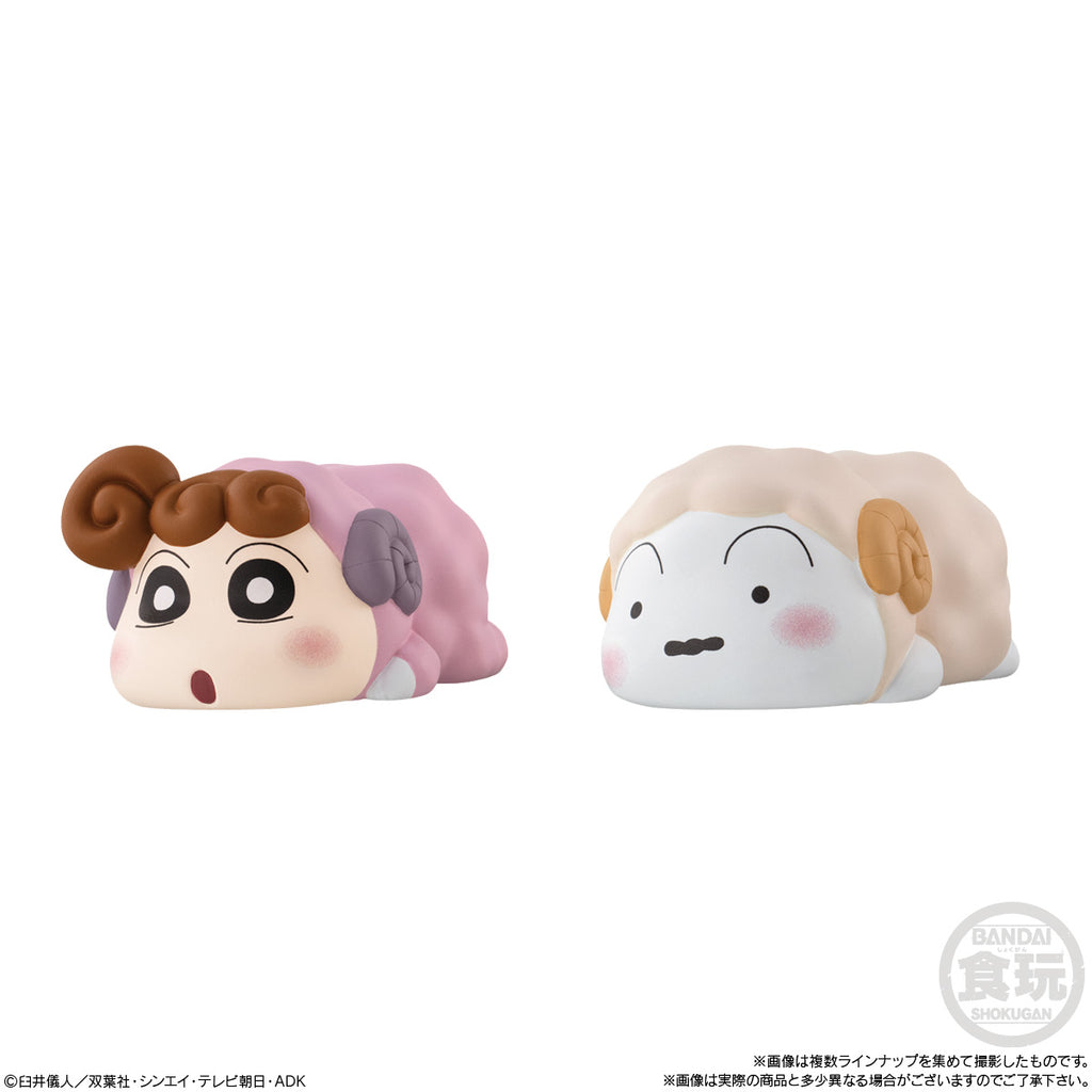 MOCCHIRI KORORIN 蠟筆小新 造型公仔 2 (一盒8個)