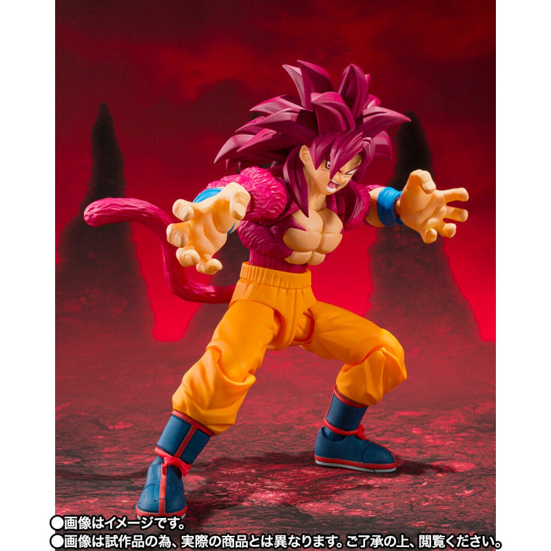 [魂SHOP限定] SHF《龍珠大魔》超級撒亞人4 孫悟空