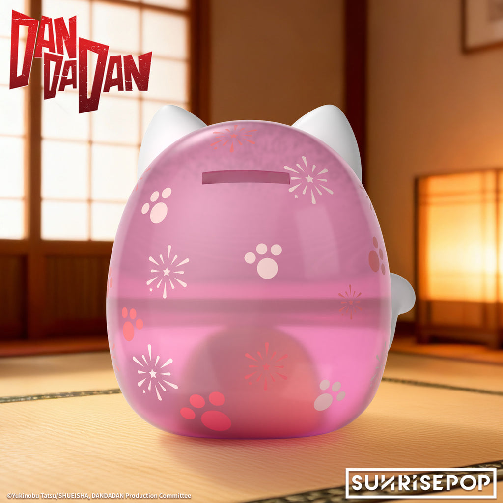 [COIN BANK公仔]《DANDADAN》高速婆婆 達摩造型 (粉色愛情款)