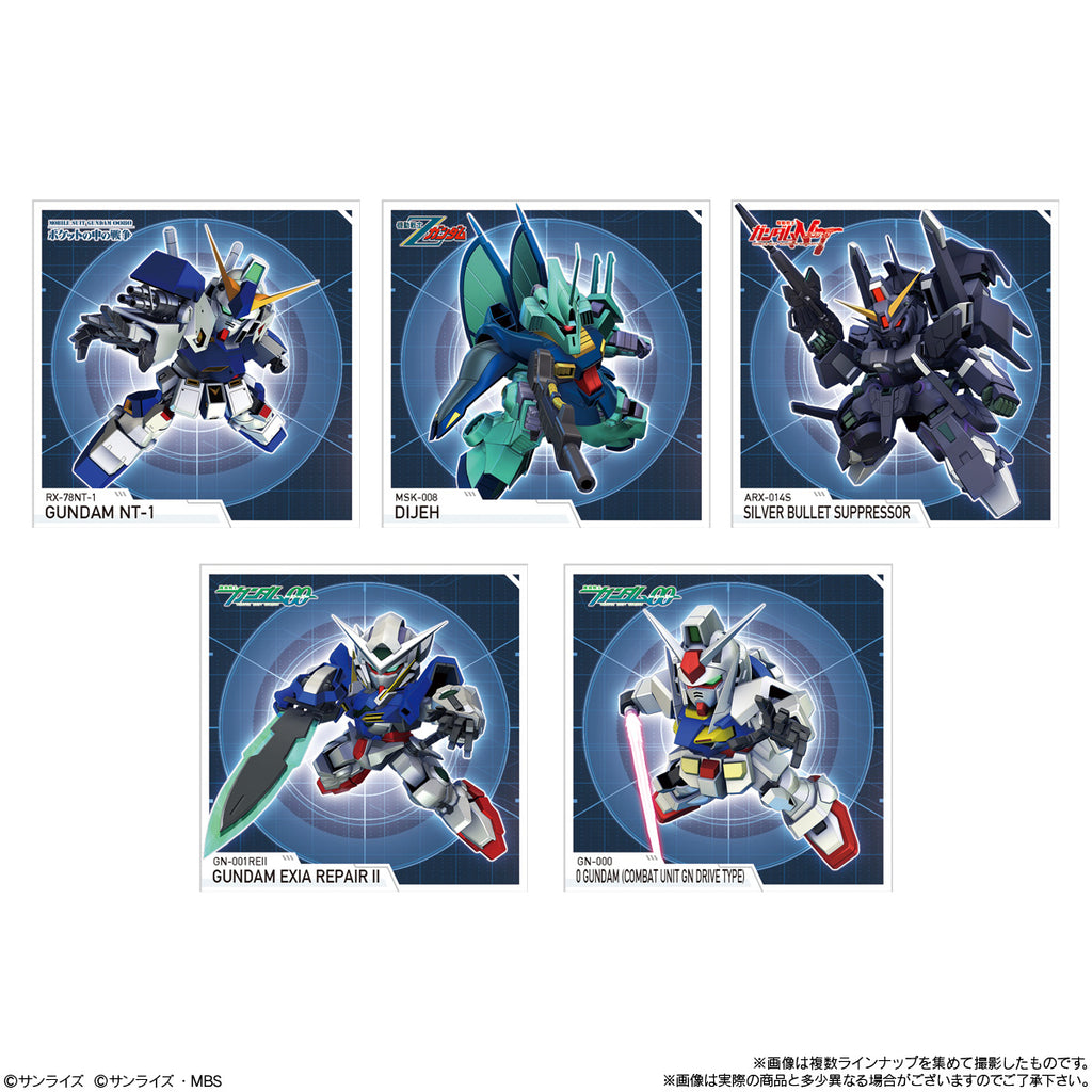 SD 機動戰士高達 G世代永恆 零食貼紙 02 (一盒10包)
